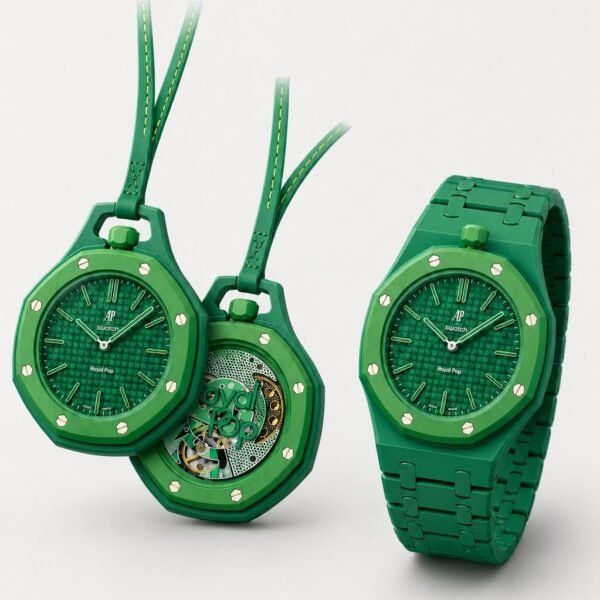 Royal Pop GREEN EIGHT & Bracelet assorti — Édition Exclusive